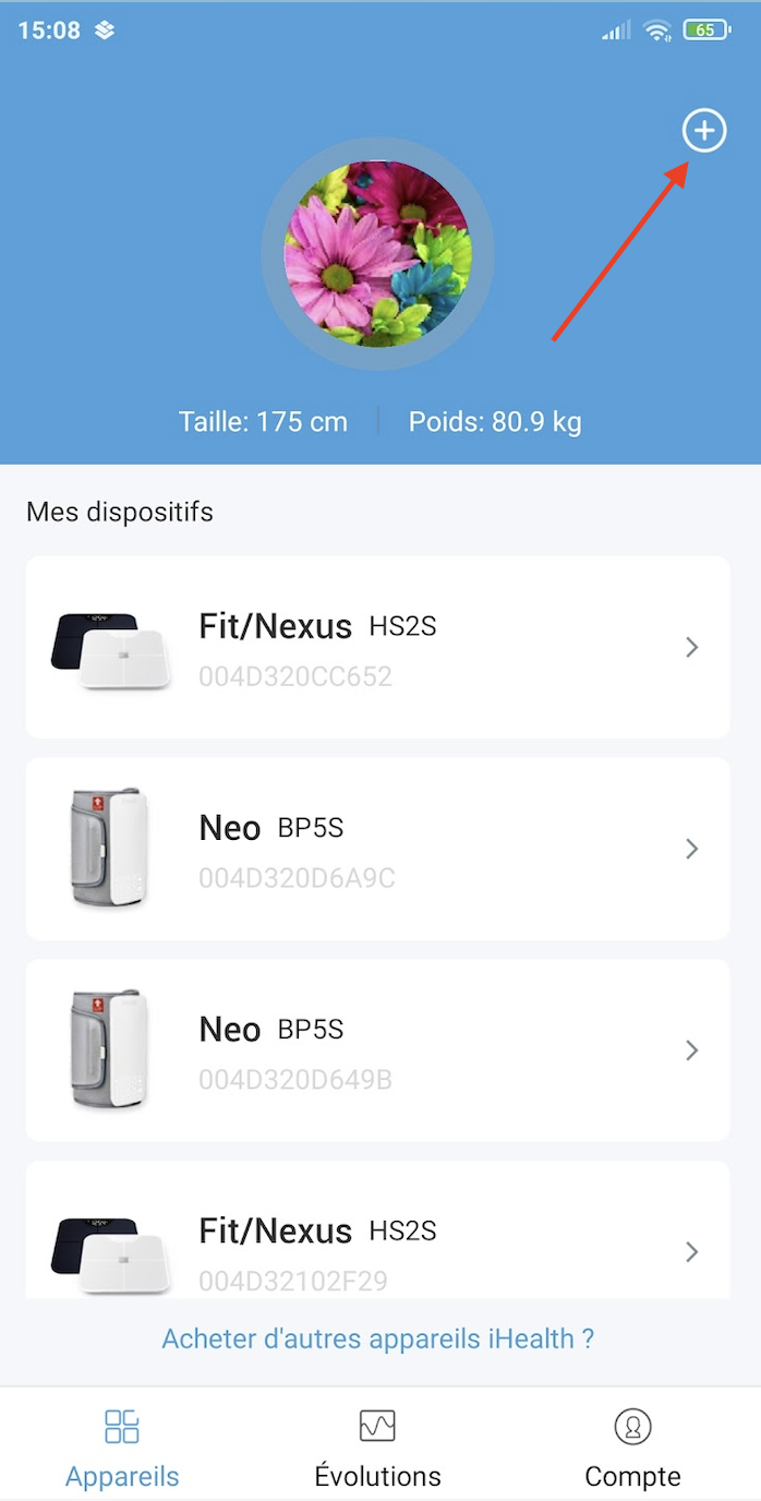 MyVitals-Ajouter un appareil1.png